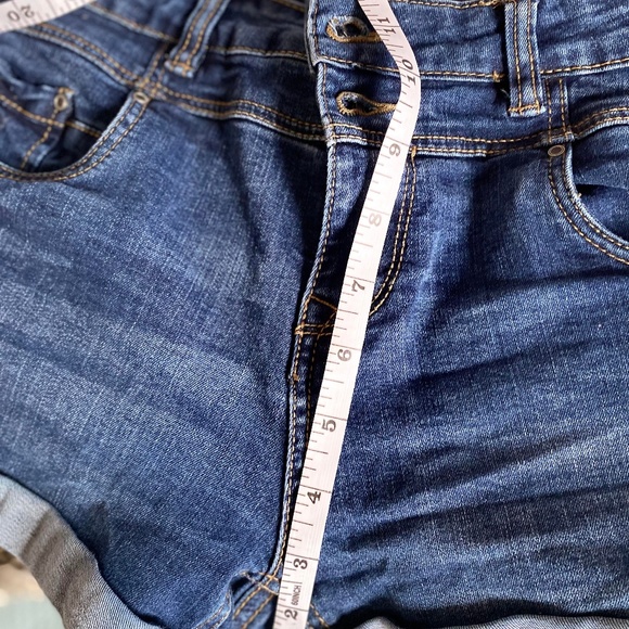 Stretch Denim Shorts - Picture 4 of 5